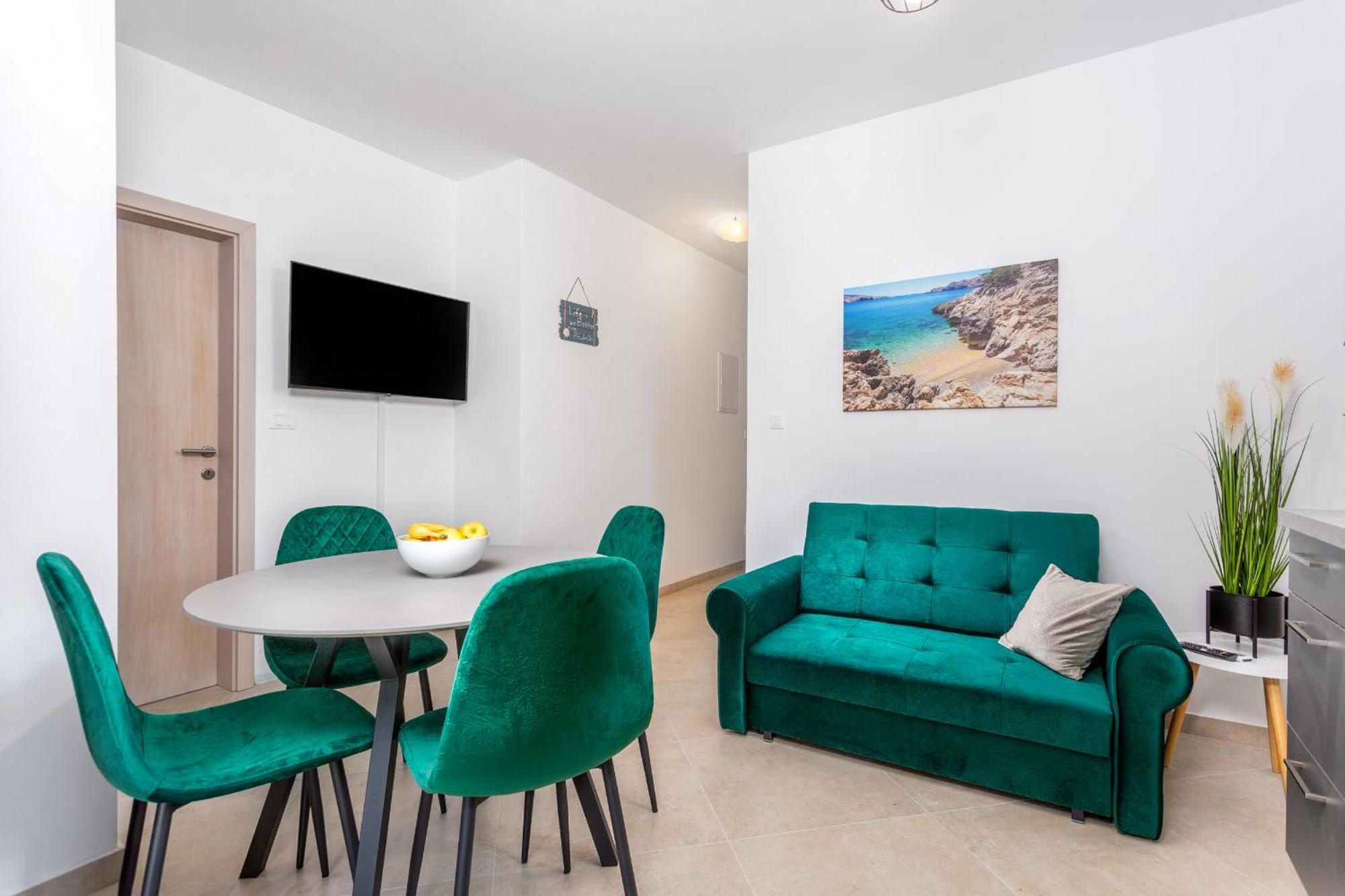 Divine Apartments Baška Eksteriør billede